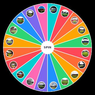 Spin the Wheel: Premier league stadiums