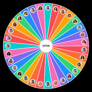 Love Island USA Season 2 Cast Wheel
