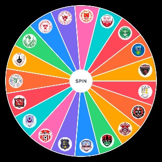 Random League of Ireland Football Clubs Wheel