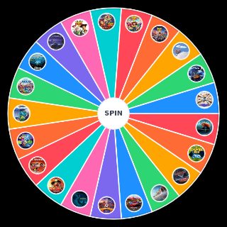 rankeando filmes da pixar Wheel