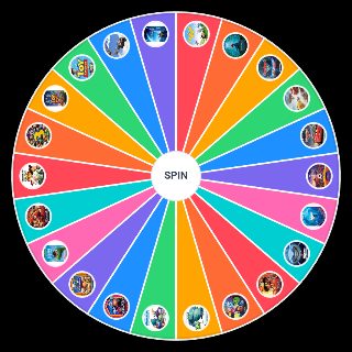 ALL Pixar Movies Wheel
