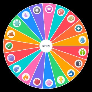 Random Pokemon Types Wheel