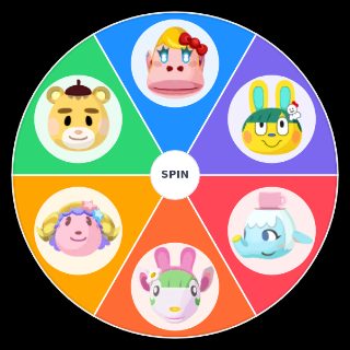 ACNH Sanrio Villagers Wheel