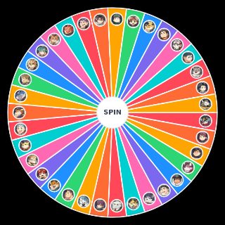 Random Tamacolle husbando Wheel