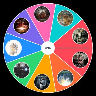 Spin the Wheel: all that remains albums