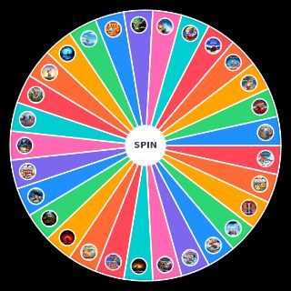 de Peliculas de Disney Wheel