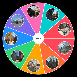 CSGO Maps Wheel