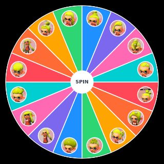Splatoon Hairstyles Random Picker
