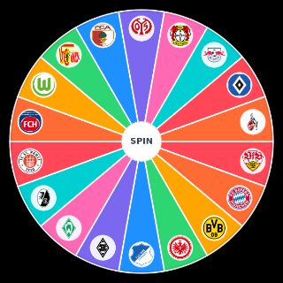 Spin the Wheel: Bundesliga
