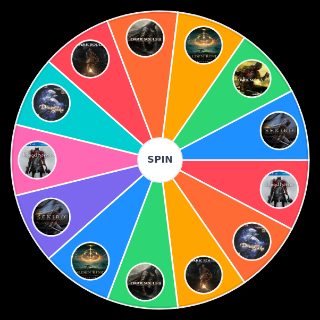 Fromsoft Soulsborne Game Wheel