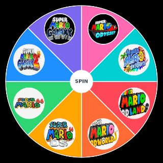 Choose a Random 3D Mario Games