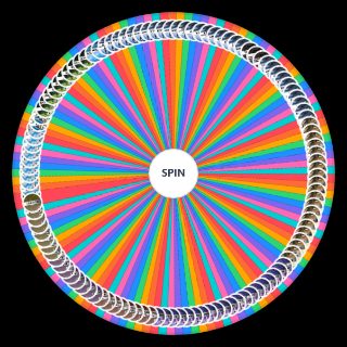 Spin the Wheel: All 121 Neon White Levels
