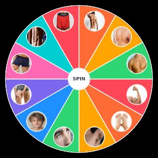 Random Male body part Wheel