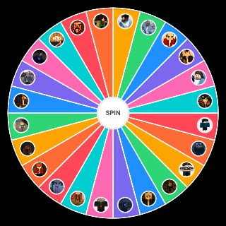 Random Персонажи из вселенной ЕГора Линча Wheel