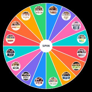 Random Ateez Title Tracks Wheel