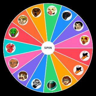 Random hotline miami characters Wheel