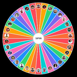 Random Joueurs Equipe Nationale Maroc Wheel