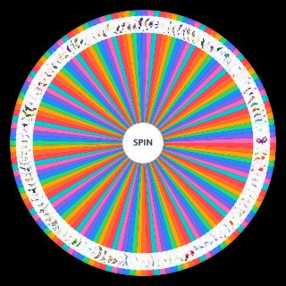 Random Pokémon Légendaires & Fabuleux Wheel