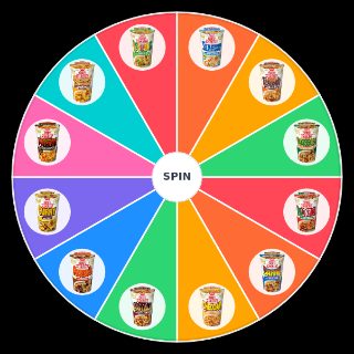 Random Cup Noodles Brasil Wheel