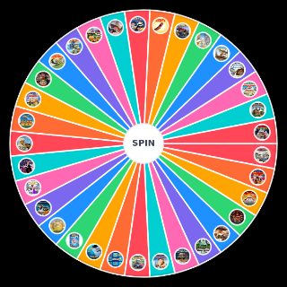 Random Worst Animated Movies EVER! Wheel