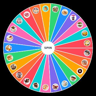 Desserts 🍨 Wheel