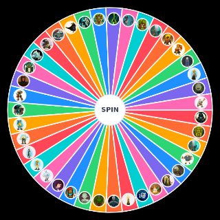 Random Wakfu characters Wheel