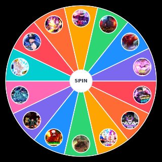 Random Jogos de anime do roblox Wheel