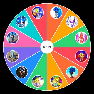 Transformaciones de Sonic en SSXU Random Picker