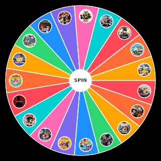 Anime Available On Netflix Wheel