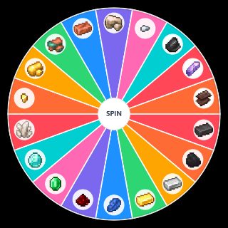 minecraft ore items Random Generator