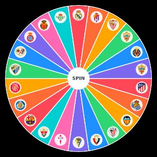 Random Liga Santander 22/23 Wheel