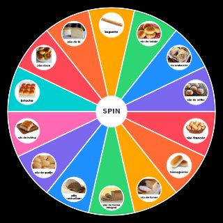 Random Pães (com nomes) Picker