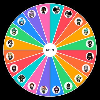 Random Danganronpa Marin Mystery [ RP ] Wheel