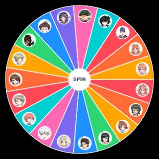 Spin the Wheel: Danganronpa Rocky Restarts Characters