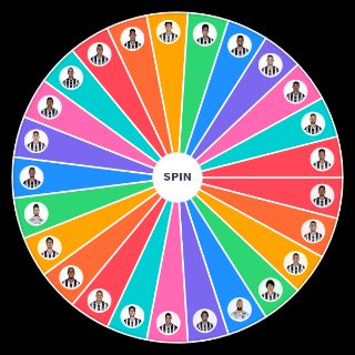 Spin the Wheel: Atletico Mineiro Time 2021 (funcionando)