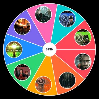 Pick a Random Half Life Games