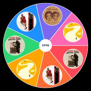 Bruno Mars Discography Random Generator