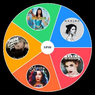 Random Marina's Albums Picker