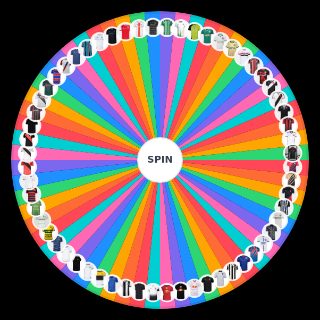 As Camisas um, dois e três Brasileirão Wheel