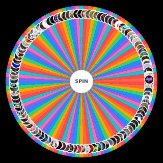 Random 2019 Rap Albums Wheel