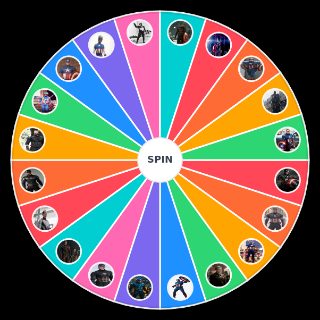 Captain America Movie Suits Wheel