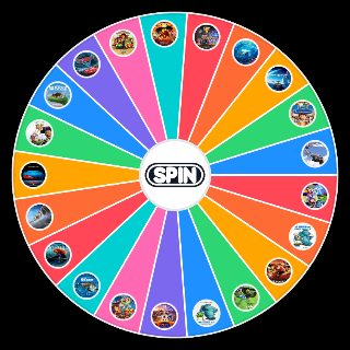 Random Pixar Movies including Toy Story 4 Wheel