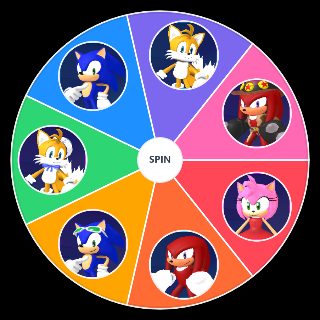 Random Sonic Speed Simulator Characters Picker