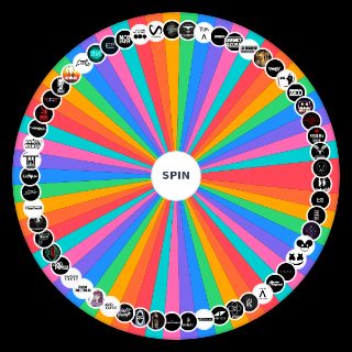 Random EDM Artists (50+) Wheel