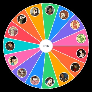 Random Total drama Revenge of the island Wheel