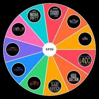 Random Upcoming Star Wars Content (announced in 2020) Wheel