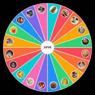 Spin the Wheel: Cursed food