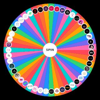 Random 4th gen kpop girl groups Wheel