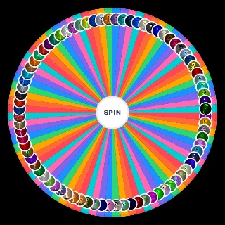Random Nexon Algicosathlon's Characters Wheel