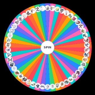 Random Pokemon Mega Wheel